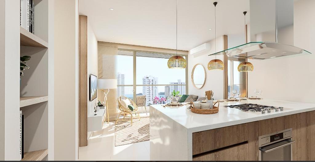 Apartamento Breathtaking Ocean Front In Rodadero Santa Marta (Magdalena)